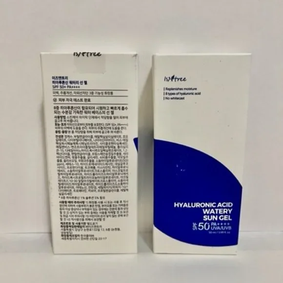 (1 Unit Count) ISNTREE Hyaluronic Acid Watery Sun Gel 50ml 1.69 fl.oz 50+ PA++… - Picture 2 of 3